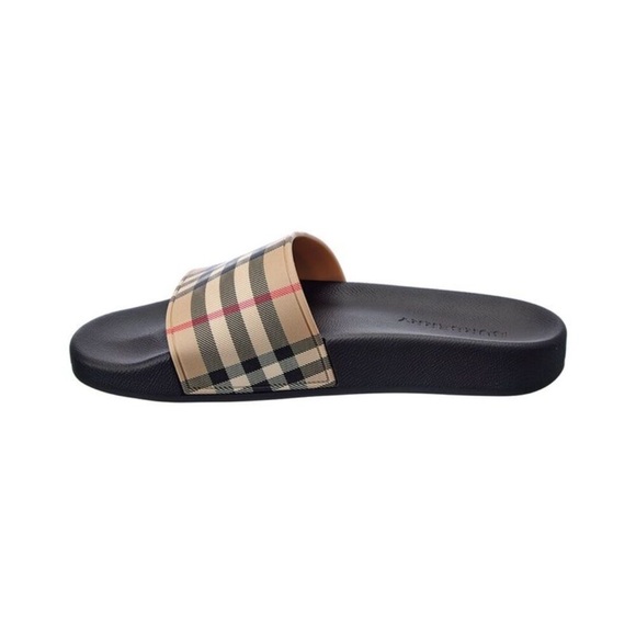 Burberry Furley Check Slide Sandal, Size 36 - Picture 2 of 6